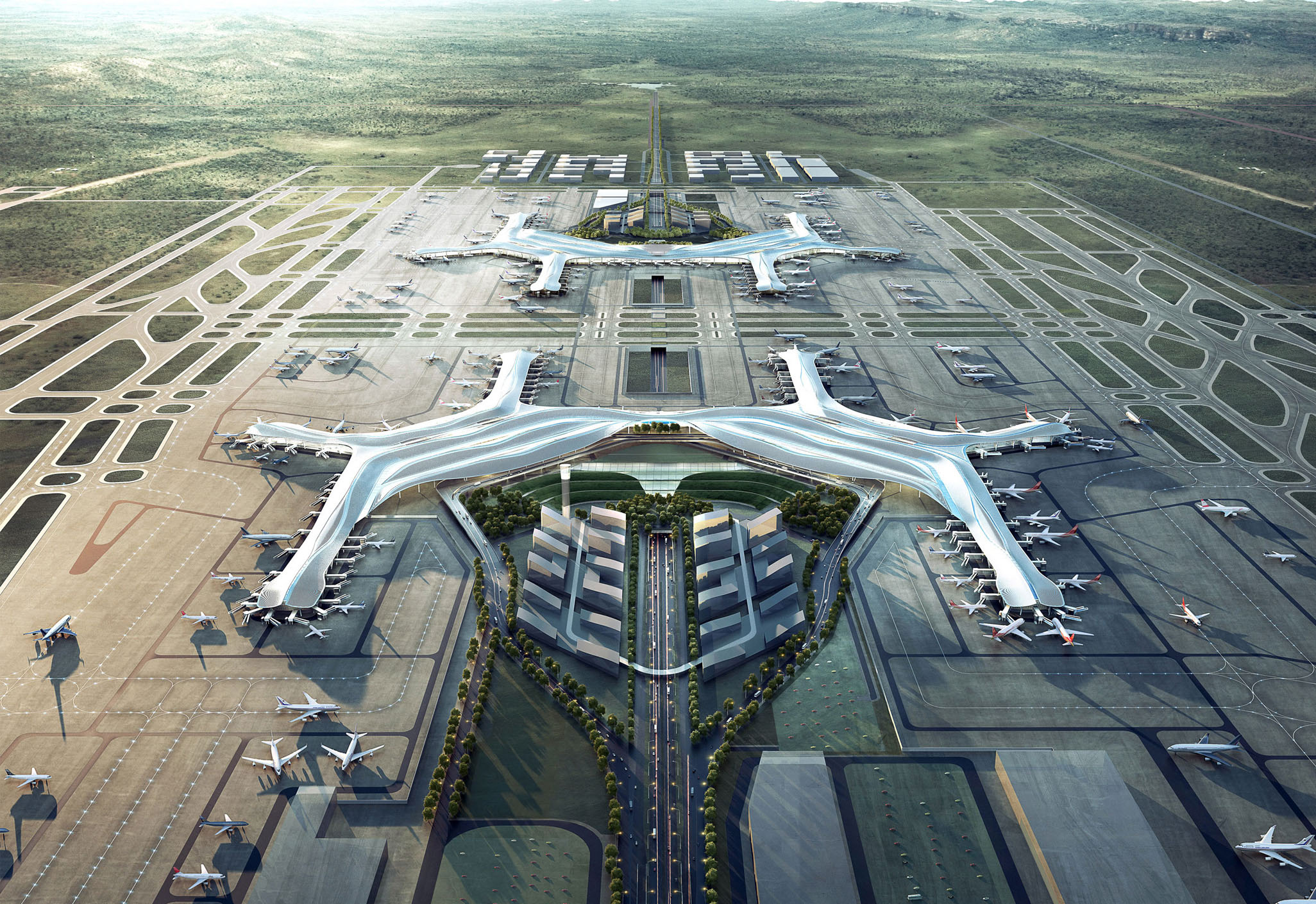 富士智能助推成都天府國際機場新建停車場出入口系統(tǒng)